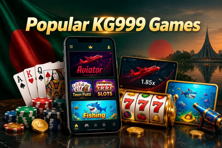 Popular KG999 Games — Aviator, Teen Patti, Slots And Fishing